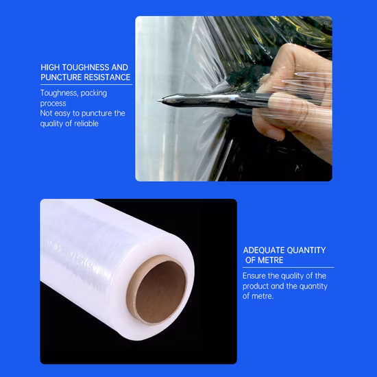 PEストレッチフィルム梱包パレットプラスチックフィルムストレッチラップ